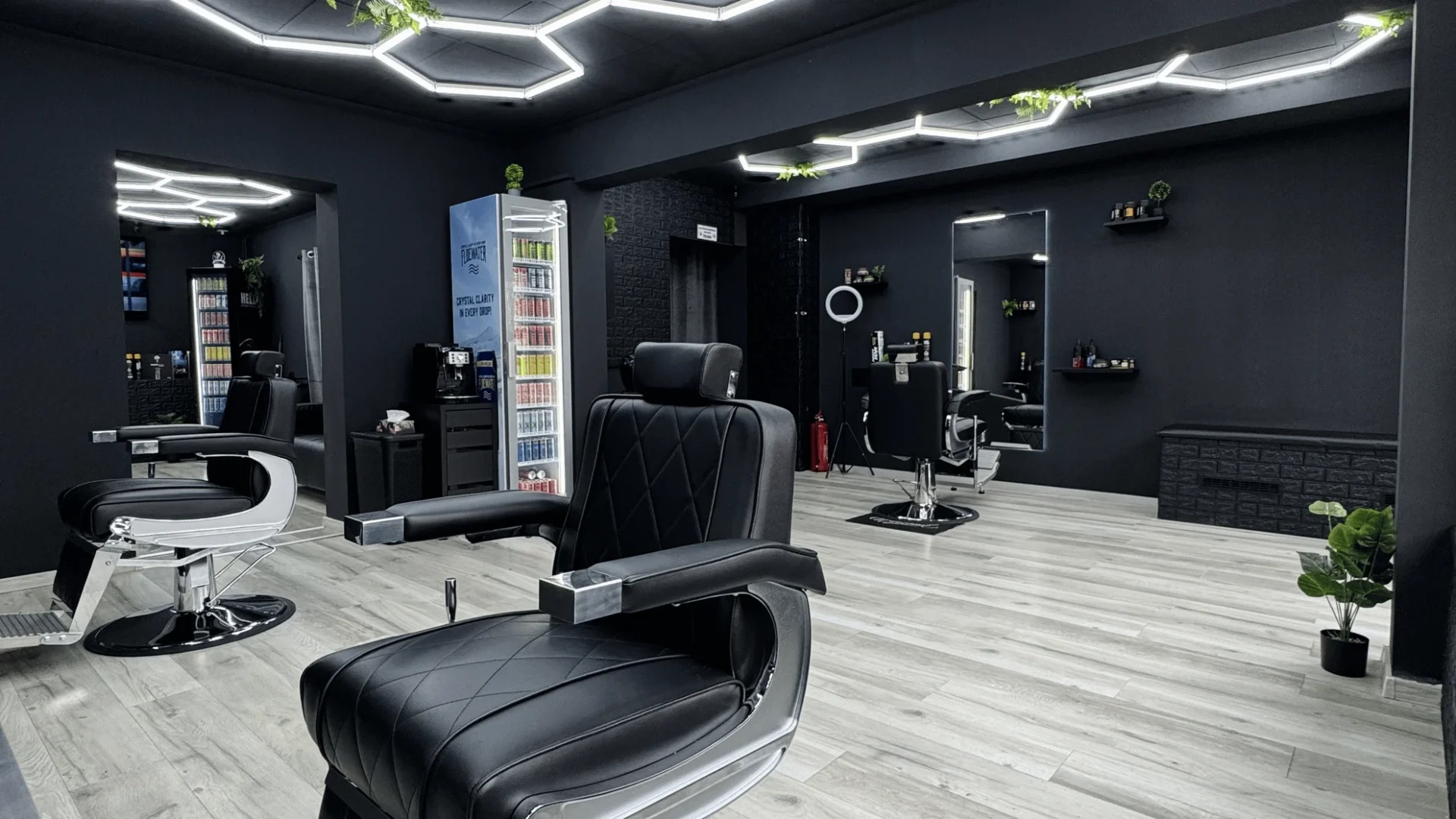 Prémium barber szék a Neo Barber Tatabánya szalonban